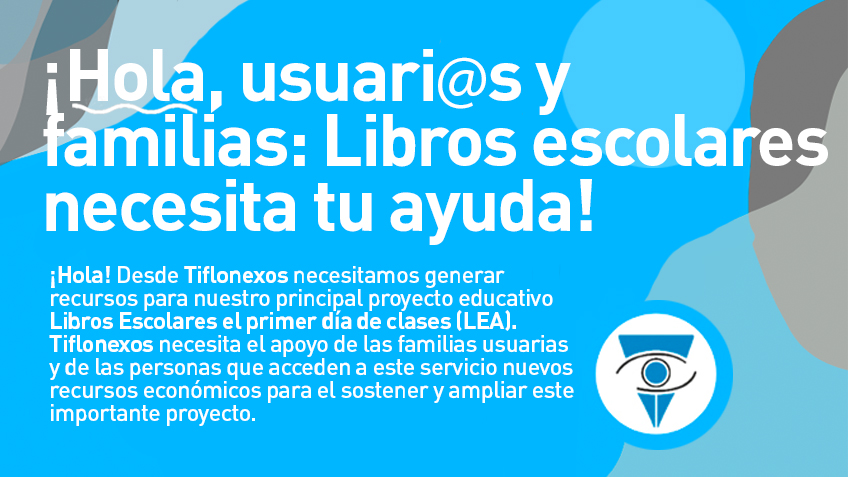 Libros escolares necesita tu ayuda