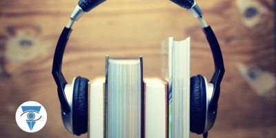 Libros con auricular