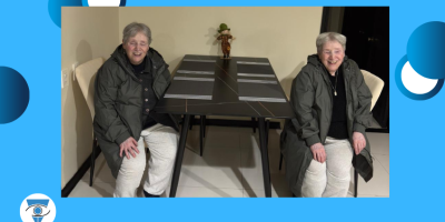 Foto de Marìa Victoria y Marìa Luz.