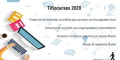 Placa Tiflocursos 2020